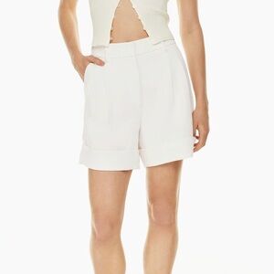 Aritzia Wilfred Labyrinth Short in Light Birch